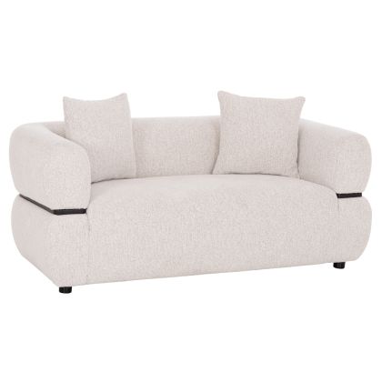 Two-seater sofa Arctis HM3328.02 light beige fabric 169X88X88 cm.