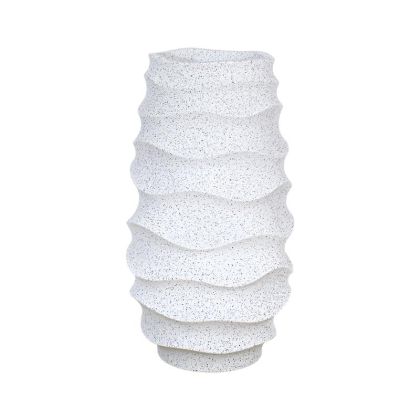 Decorative floor vase FL23102 white color 36X90CM