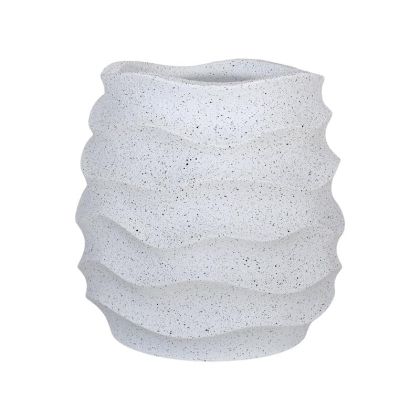 Decorative floor vase FL23102 white color 39X50CM