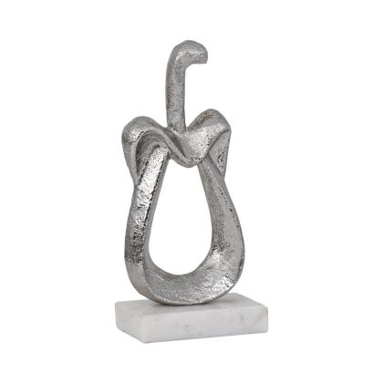 Декоративна фигурка Capsicum никелов цвят 8X4X16СМ