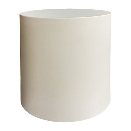 Round garden coffee table Kyoko HM6592.02 beige fiber cement Φ40X43 cm.