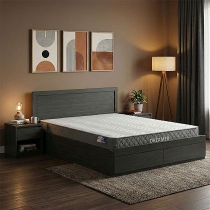 Легло с чекмедже и матрак Olympus-Dreamer венге 150x200см