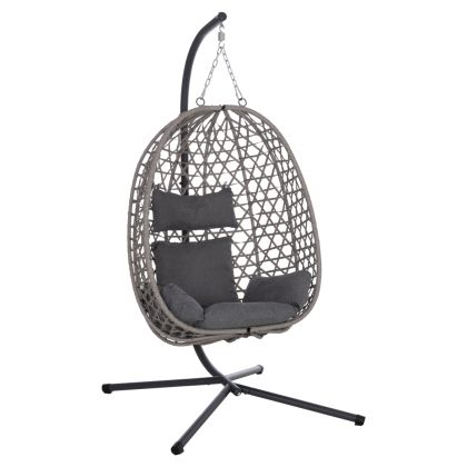 CRAB-NEST NESTA HM6468.01 GREY METAL (STEEL) &amp;amp; PEARL 100X100X190CM.