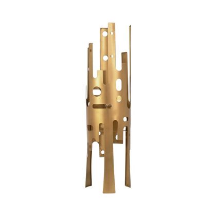 Metal lamp FL630155 gold color 28X100CM