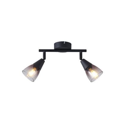 Metal glass lamp 2XE14 Max 8W 220X80X165 mm transparent Arte Illumina Classy