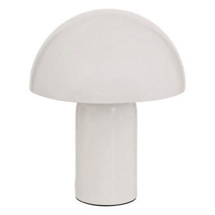 Настолна лампа Mushi метална бяла D20x24,5см