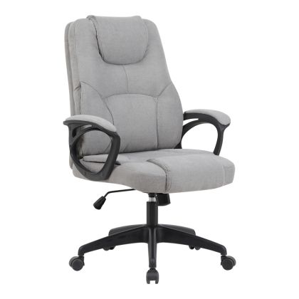 Kamora office chair, gray fabric, 66x67x103-111 cm