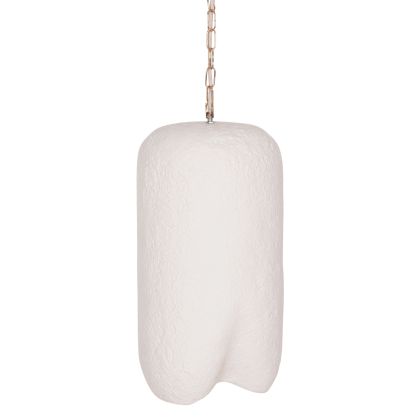 CHANDELIER LOGKY HM4704.02S FIBERCEMENT IN WHITE D24X47HCM