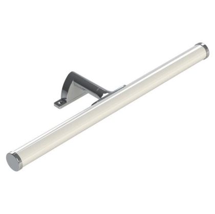 Bathroom chandelier aluminum-plastic Led 6W 600LM 3000K 400X116X53MM IP44 silver Arte Illumina Nero