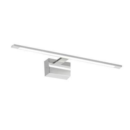 Bathroom chandelier metal-aluminum-acrylic Led 14W 1260LM 3CCT (3000-4000-6000K) 680X42MM (base 80X40MM) IP44 silver Arte Illumina Zenglow