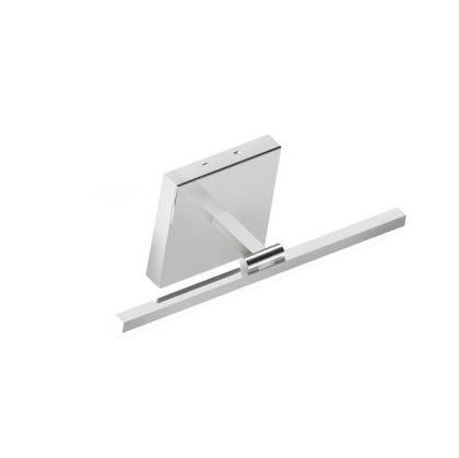 Bathroom chandelier metal-aluminum-plastic Led 14W 1260LM 3CCT(3000-4000-6000K) 400X150MM IP44 silver Arte Illumina Feos