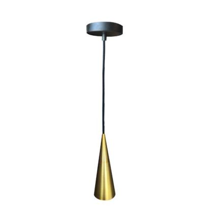 Chandelier metal cone 16X5.8 cm antique bronze ε27 Arte Illumina Sifnos