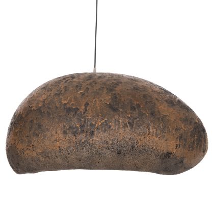 Stoner stone look chandelier (l) HM4419.03 BROWN/GRAY--73X55X40ВСМ.