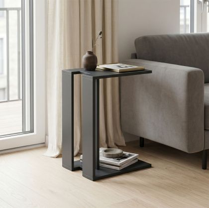 Side table Muju anthracite 30x40x55cm