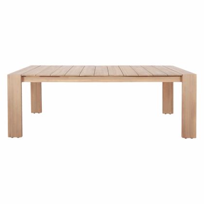 Dining table Filem HM6450 acacia wood in light natural color 220X100X75 cm.