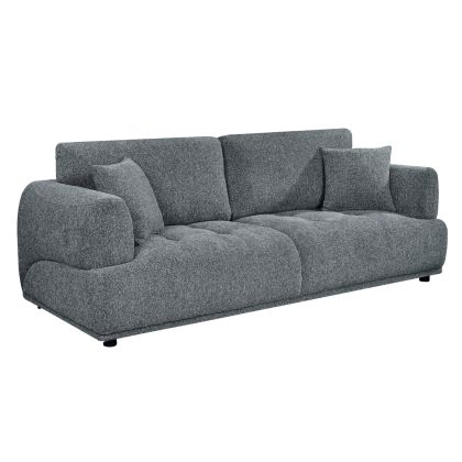 Three-seater sofa Structo HM3329.01 gray fabric 227X94X88ВСМ.