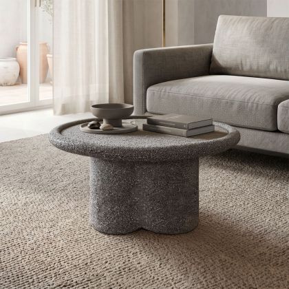 Coffee table Magnia Stone Bold gray matte MGO D70x40cm