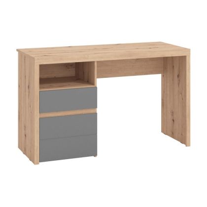 Desk Hipatia 2F Lp Artisan - graphite gray, 127X51X77CM