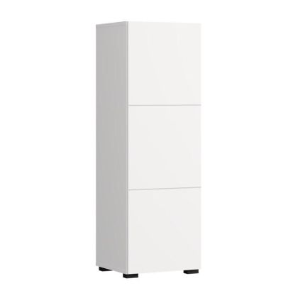 Showcase Argyll 1K1V 117 white color 39X35X117CM