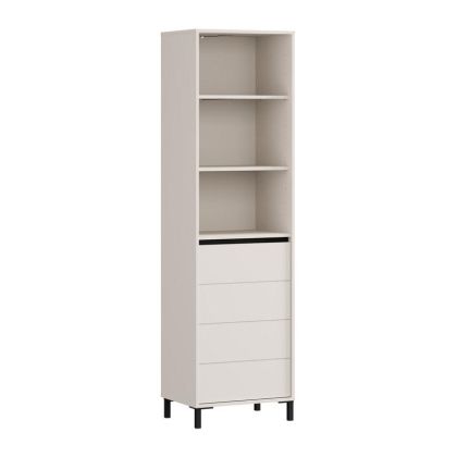 Showcase Marron 1K1V Pop 193 cashmere-black matte 55X40X193CM