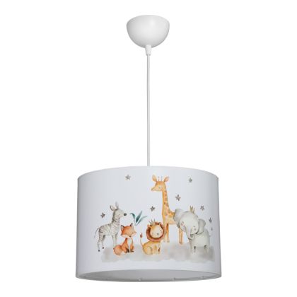 Children's chandelier Tots Led E27 multi-colored Pvc D30X20CM