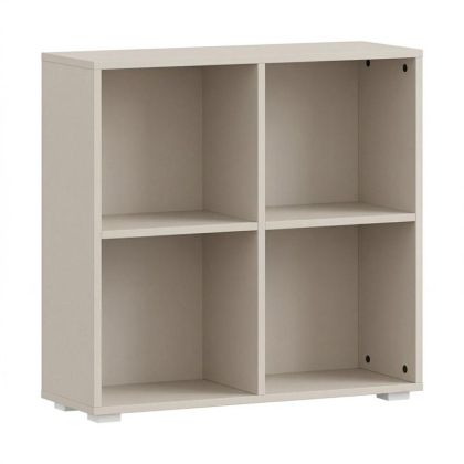 Smart 4P bookcase, cashmere color, 74X25X76 cm