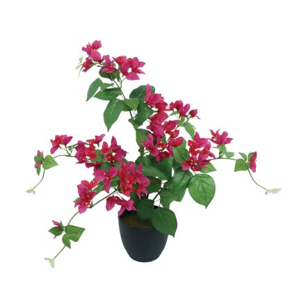 Изкуствено дърво бугенвилия фуксия в саксия - H76CM 4/24BOX