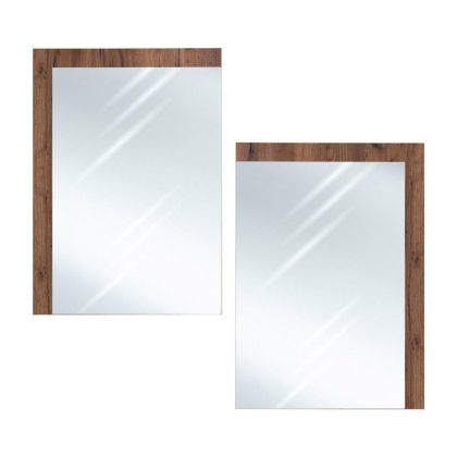 Set of 2 wall mirrors Miami color 47X1.8X68CM