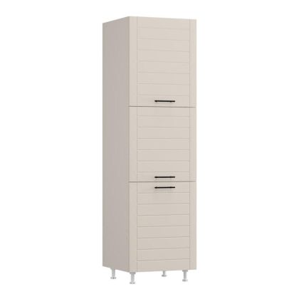 Кухненски шкаф Drina BD60 Ur бял-пясъчен гланцов цвят 60X58X214СМ