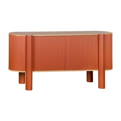Oval buffet Elington natural-orange 160X40X80CM