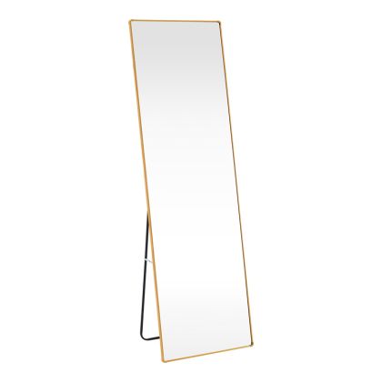 Mirror Moira, gold, aluminum, 50X28X160 cm