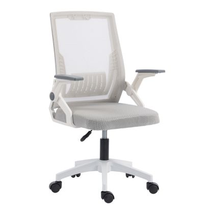 Office chair Penza white - mesh gray 48X58X92-102CM