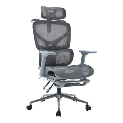 Office chair Vigo Mesh, gray color, 52X70X118-124 cm