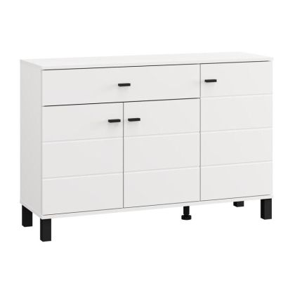 Chest of drawers 115 3K1F3V white color 116X35X78CM
