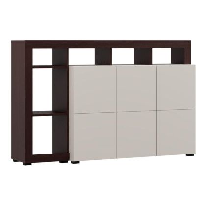 Argyll 154 3K3V Op cashmere with dark oak Taylor color 155X40X100CM