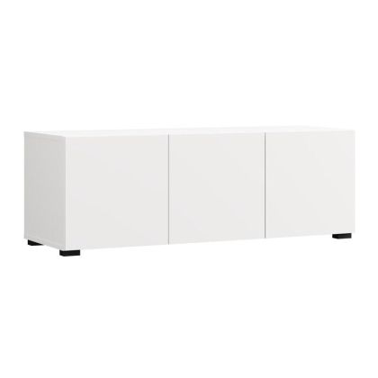 TV cabinet Argyll Tv 115 3K 1F1V white color 116X40X41CM