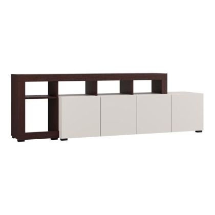 TV cabinet Argyll Tv 192 4K4V Op cashmere with dark oak Taylor 192X40X61CM