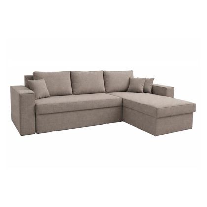 Corner sofa Mythos brown 280X210X80CM