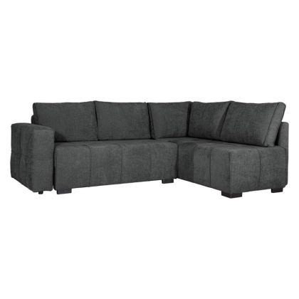 Corner sofa Space gray color 245X175X88CM
