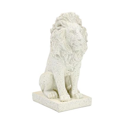 Декоративна фигура лъв FL243906 бежово-златист цвят 9X10X20СМ