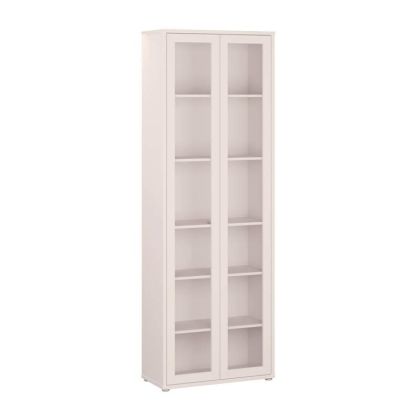 Витрина с 2 врати Alice, цвят пясък 75X35X215СМ