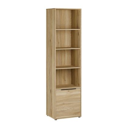 Aria Mauvella shelf, oak color, 54X42X200 cm
