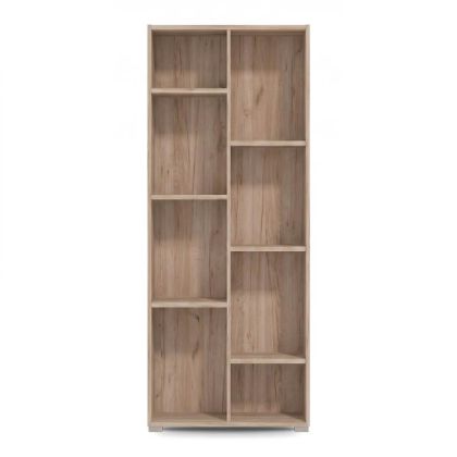 Етажерка Modulus 4, цвят сив дъб, 70X33X142 см
