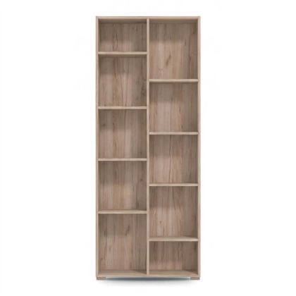 Етажерка Modulus 5, цвят сив дъб, 70X33X177 см