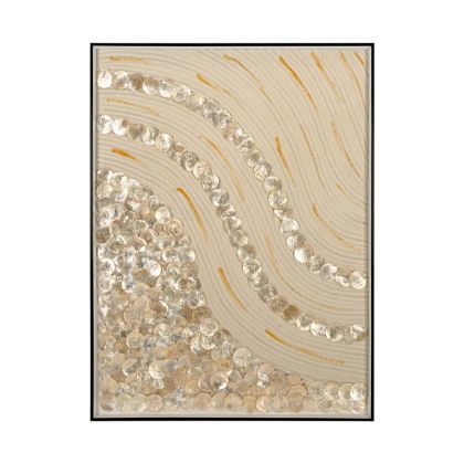 Картина FL55923 бяло-бежова 60X80XСМ