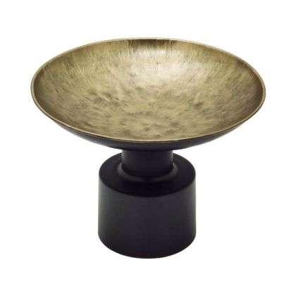 Metal decorative bowl FL0068 gold 28X20CM