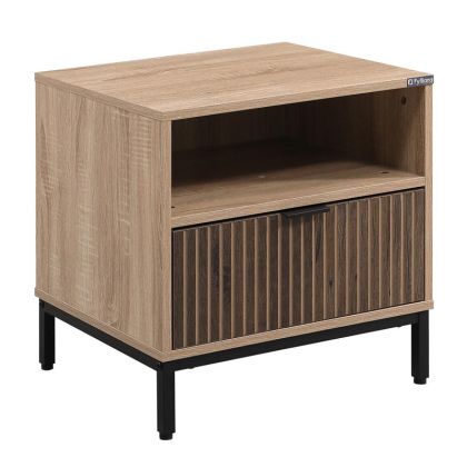 Нощно шкафче Rythmos Sonoma - цвят орех 50X40X50СМ