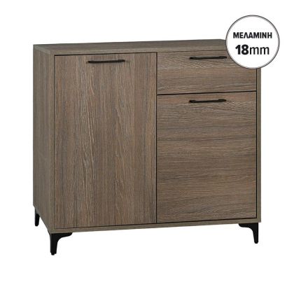 Скрин с чекмеджета Lumina 93 1F2V цвят тютюн 93X40X90СМ
