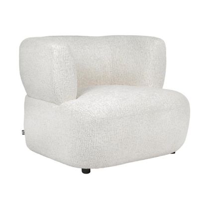 Haven armchair, cream fabric 71X90X87CM