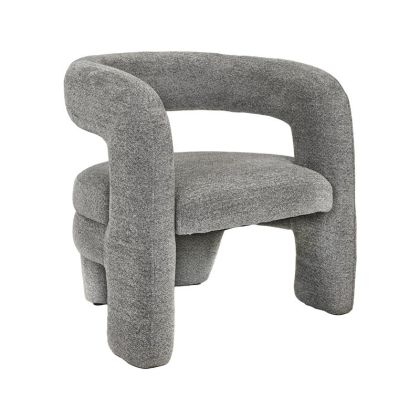 Armchair Nova gray color 71X64X75CM